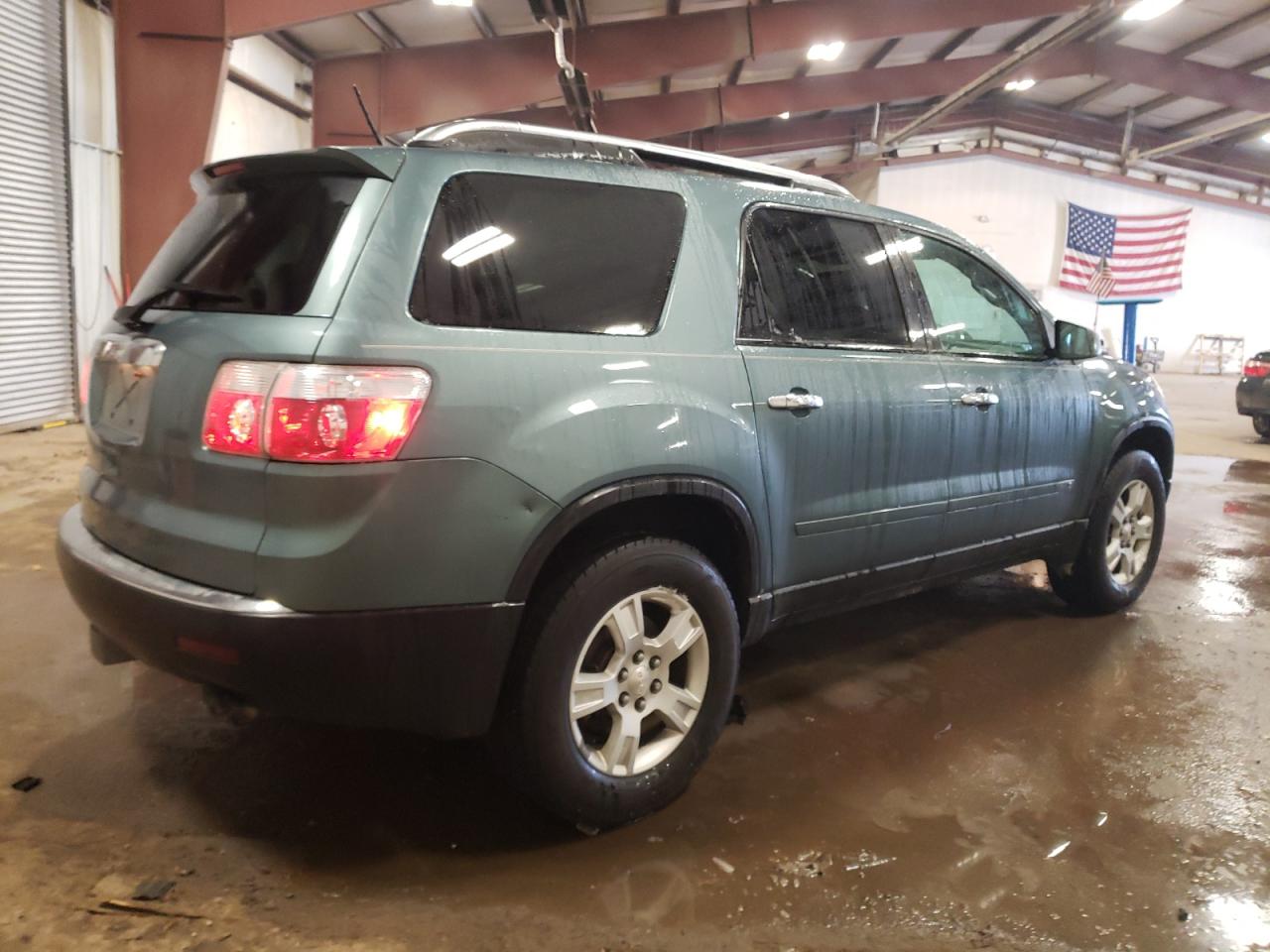 2009 GMC Acadia VIN 1GKER13D29J174406 Copart auction photo, front end / side damage thumbnail 3