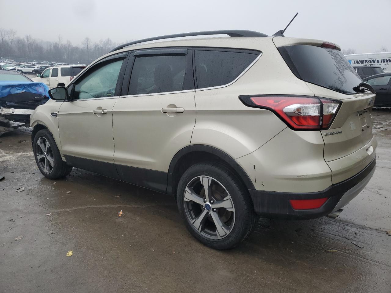 2018 Ford Escape VIN 1FMCU9HD1JUA47427 Copart auction photo, front end / undercarriage damage thumbnail 2