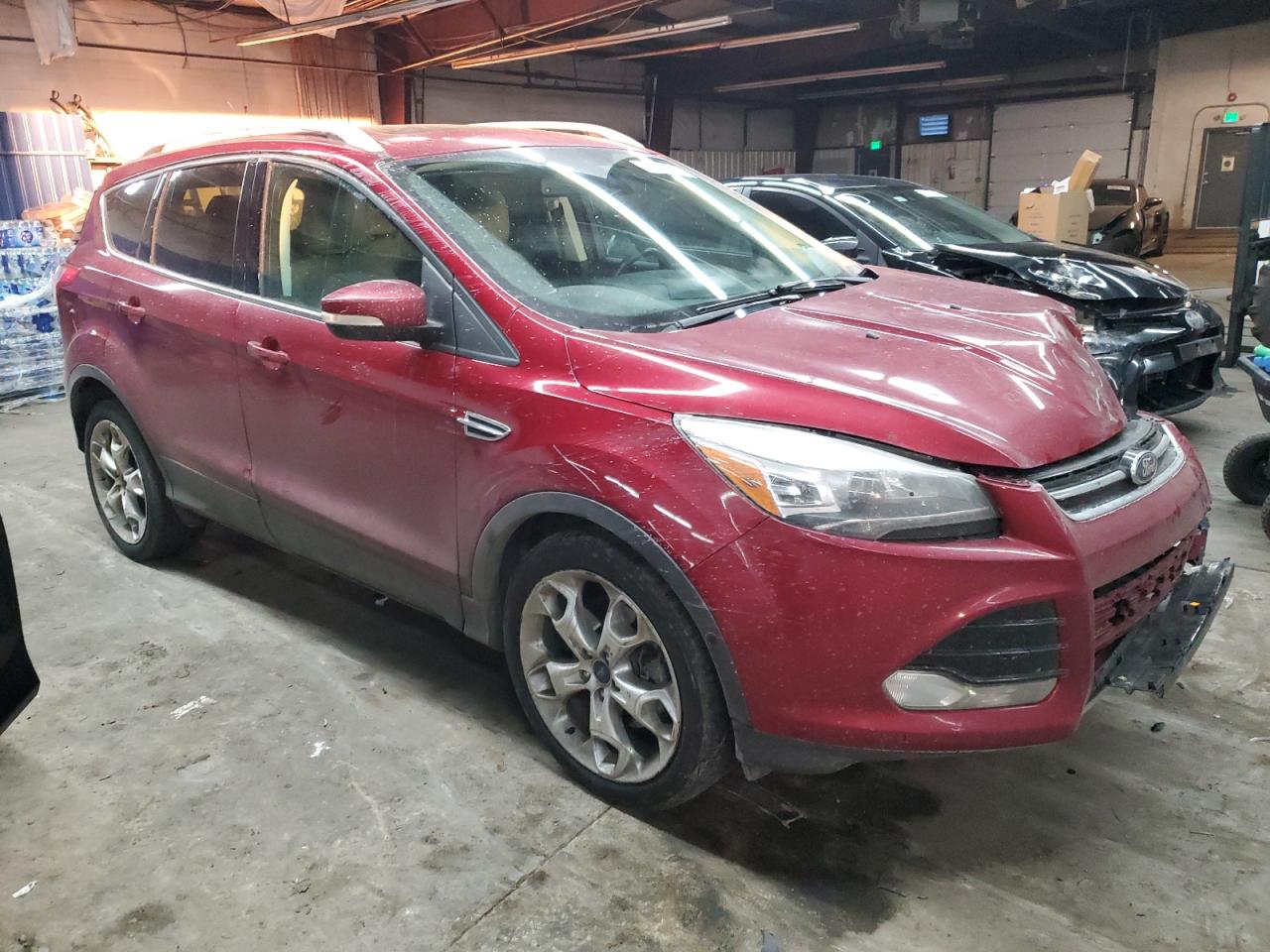 2014 Ford Escape VIN 1FMCU0J98EUA55189 Copart auction photo, front end damage thumbnail 4