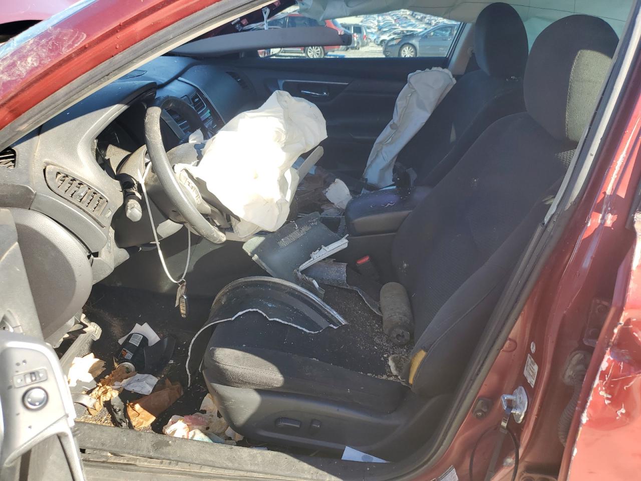 2015 Nissan Altima VIN 1N4AL3AP7FN865994 Copart auction photo, front end / side damage thumbnail 7