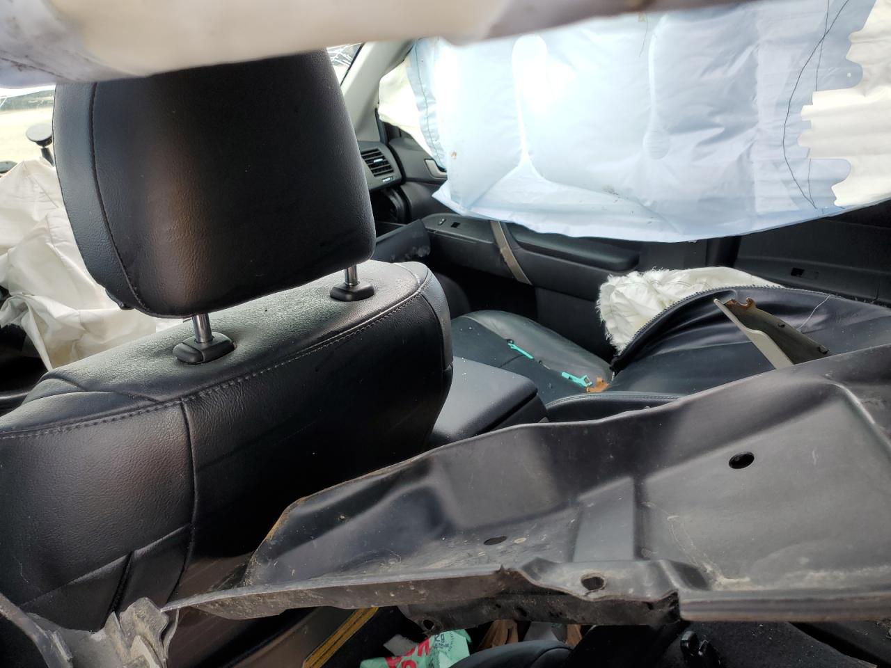 2013 Toyota Highlander VIN 5TDBK3EH5DS238593 Copart auction photo, rollover damage thumbnail 8