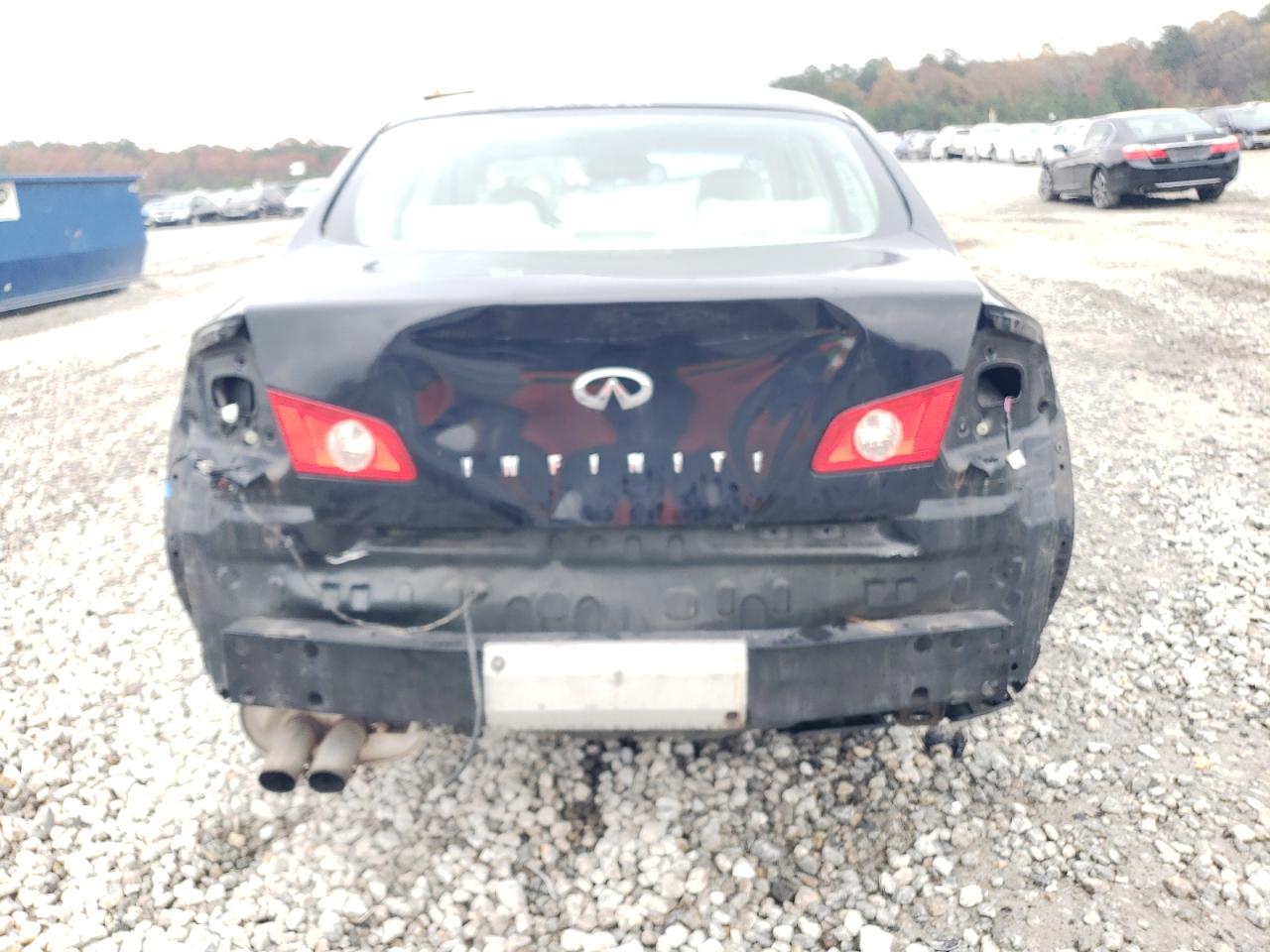 2005 Infiniti G VIN JNKCV51F05M301459 Copart auction photo, rear end / minor dent/scratches damage thumbnail 6