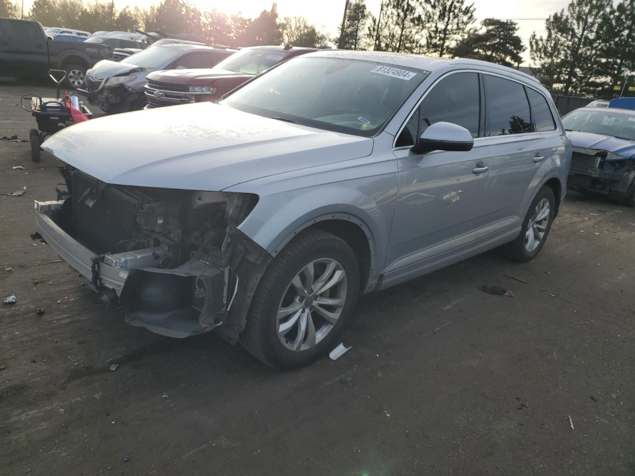 2018 Audi Q7 VIN WA1AAAF71JD017762