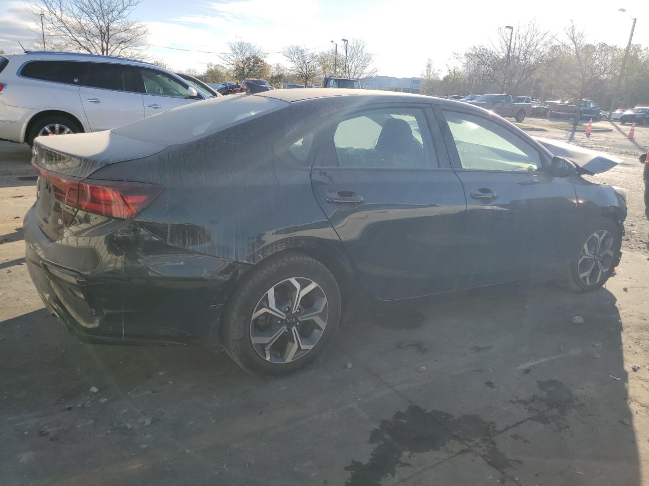2020 KIA Forte VIN 3KPF24AD2LE187783 Copart auction photo, front end / undercarriage damage thumbnail 3