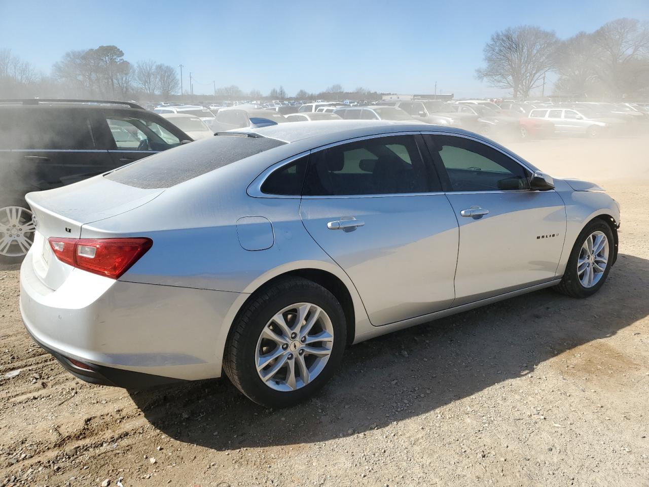 2017 Chevrolet Malibu VIN 1G1ZE5ST1HF116189 Copart auction photo, front end damage thumbnail 3