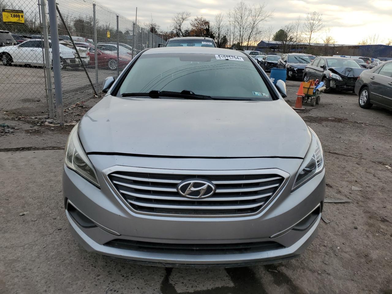 2017 Hyundai Sonata VIN 5NPE24AF8HH548143 Copart auction photo, rear end damage thumbnail 5