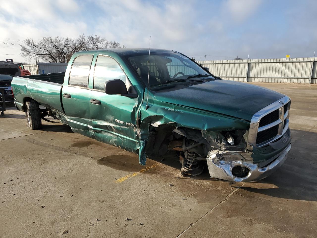 2003 Dodge RAM VIN 1D7HA18N53J674056 Copart auction photo, all over damage thumbnail 4