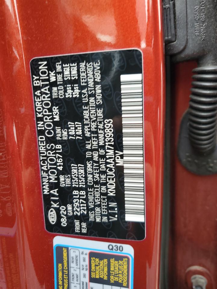 2021 KIA Seltos VIN KNDEUCAA1M7139893 Copart auction photo, front end / minor dent/scratches damage thumbnail 13