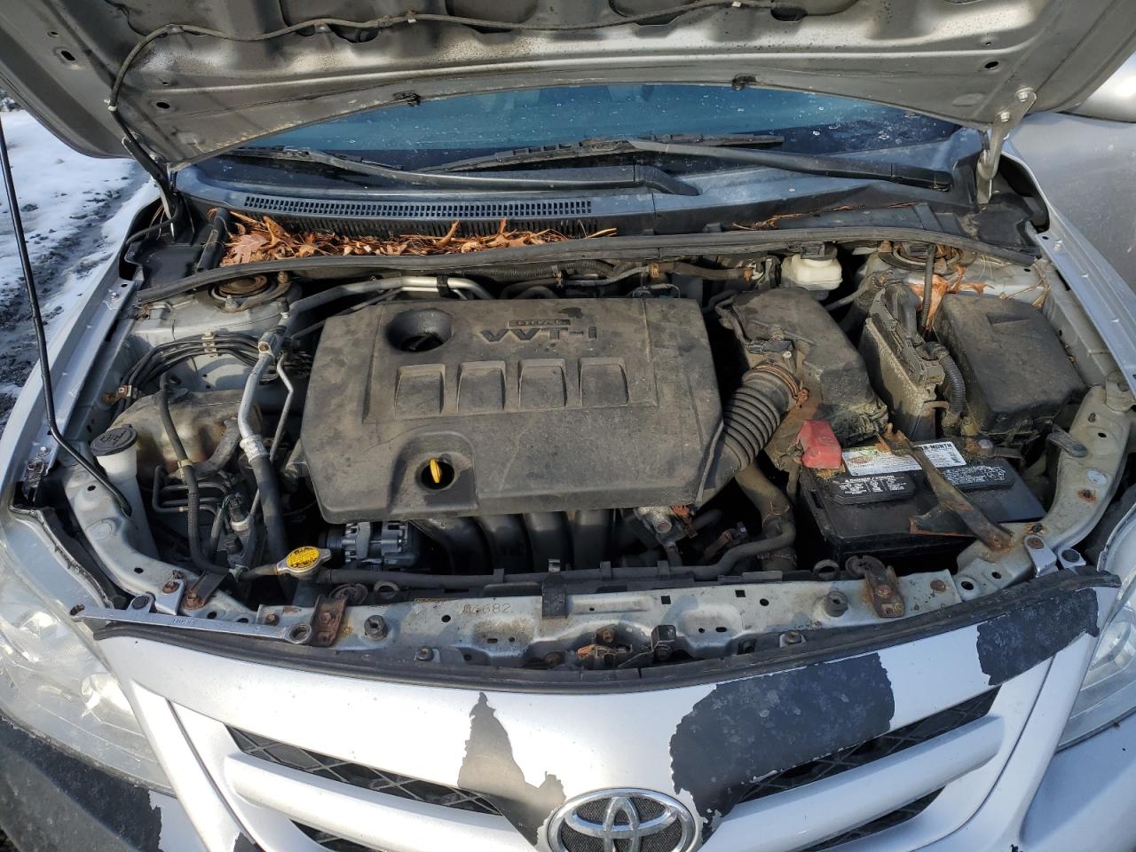 2012 Toyota Corolla VIN 2T1BU4EE0CC895721 Copart auction photo, undercarriage / rear end damage thumbnail 11