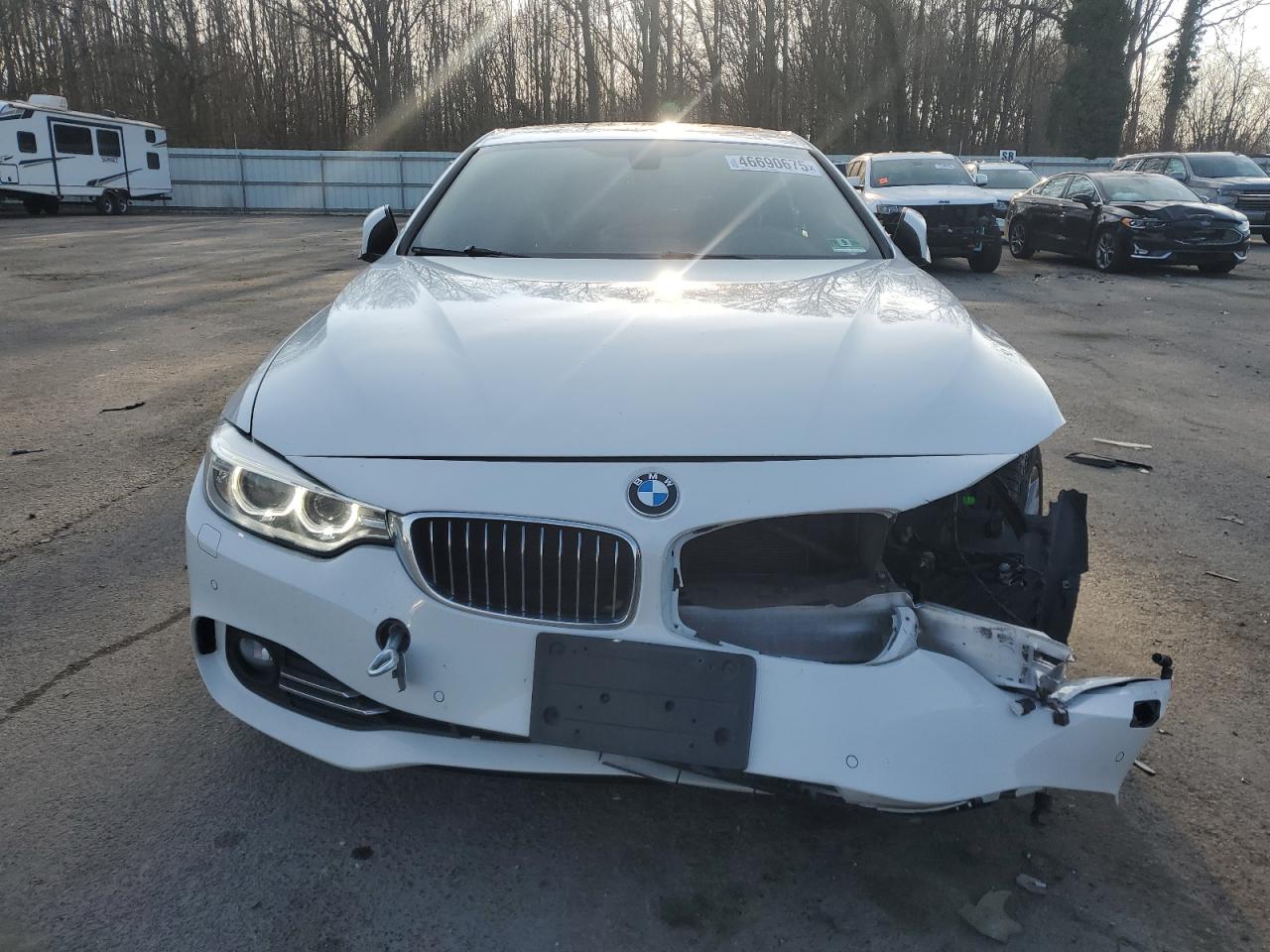 2017 BMW 4er VIN WBA4F9C37HG812941 Copart auction photo, front end damage thumbnail 5