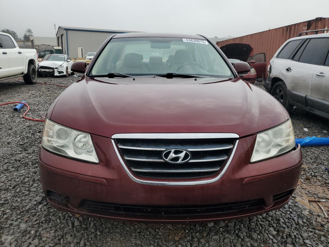 2009 Hyundai Sonata VIN 5NPET46C79H416083 Copart auction photo, side damage thumbnail 5
