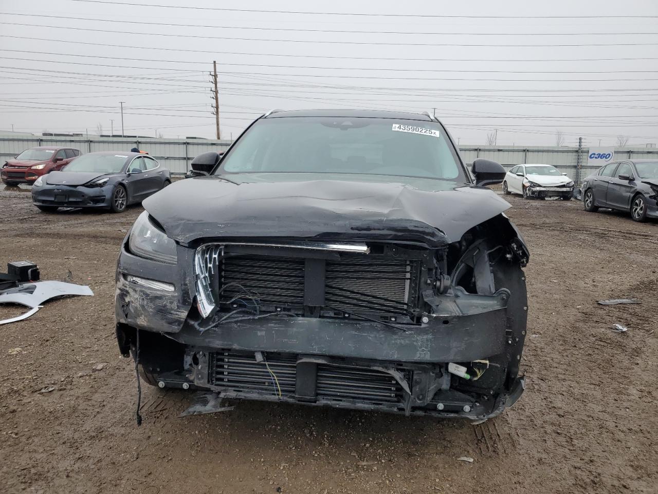 2020 Lincoln Corsair VIN 5LMCJ1C95LUL08118 Copart auction photo, front end damage thumbnail 5