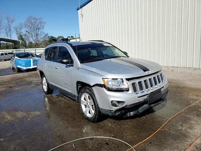 2012 Jeep Compass VIN 1C4NJDBB9CD587823 Copart auction photo, rear end / front end damage thumbnail 15