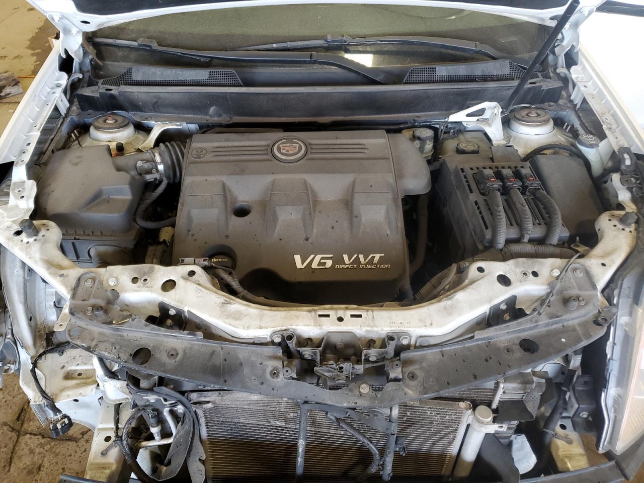2015 Cadillac SRX VIN 3GYFNAE32FS609168 Copart auction photo, front end damage thumbnail 12