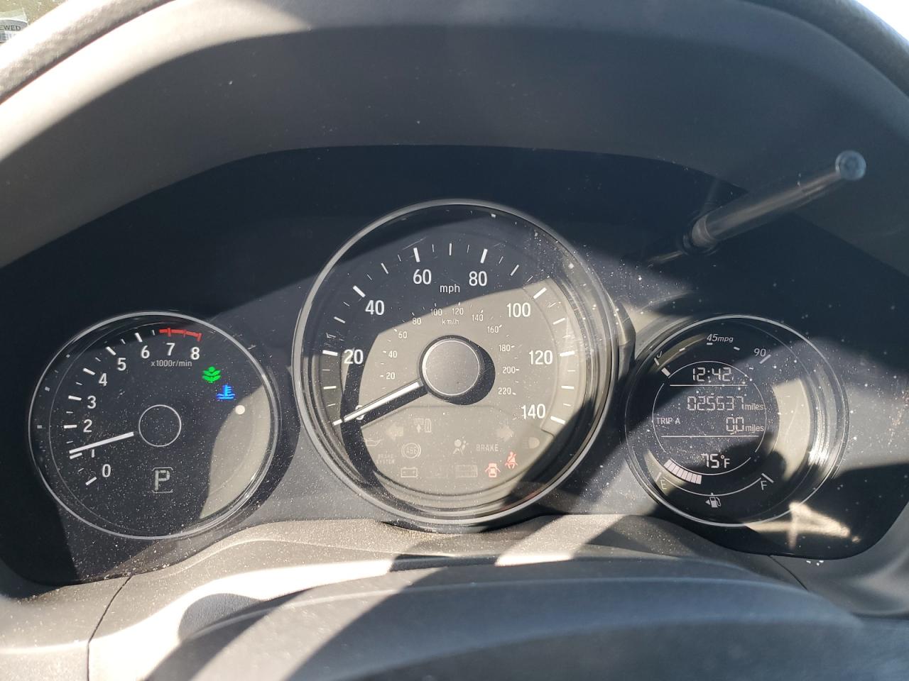2021 Honda HR-V VIN 3CZRU6H10MM730886 Copart auction photo, front end damage thumbnail 9