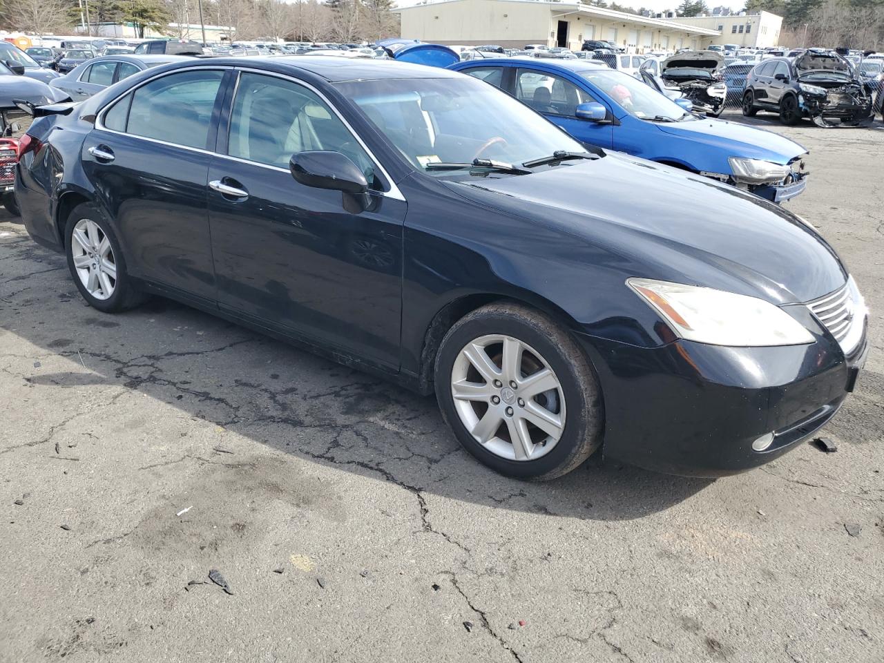 2009 Lexus ES VIN JTHBJ46G792326590 Copart auction photo, rear end damage thumbnail 4