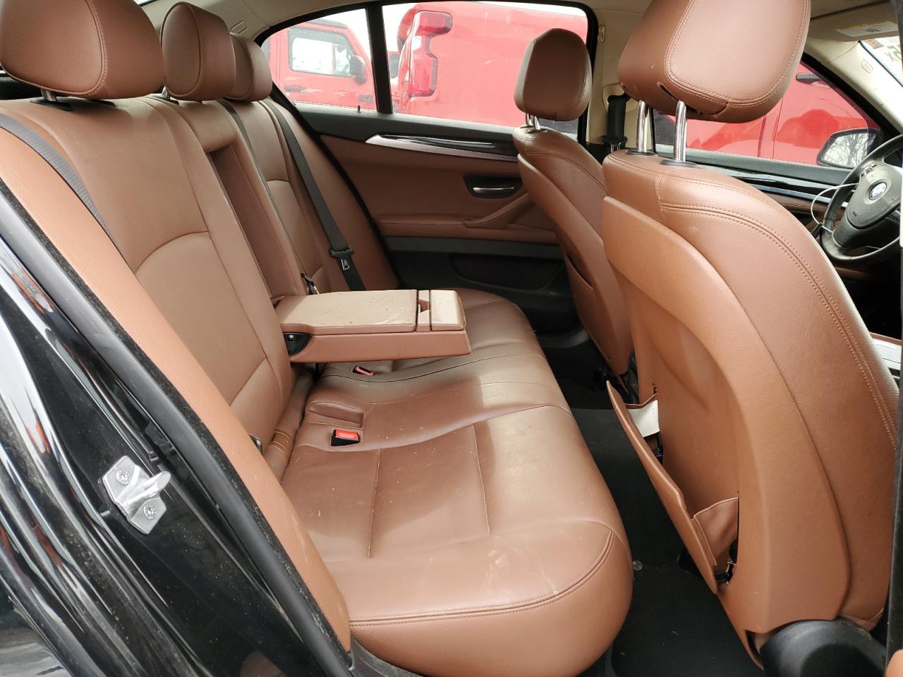 2014 BMW 5er VIN WBA5A7C51ED613115 Copart auction photo, front end / undercarriage damage thumbnail 10