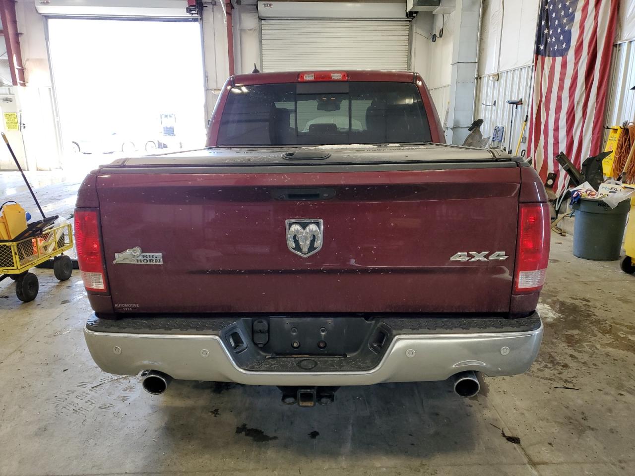 2016 RAM 1500 VIN 1C6RR7LM4GS239061 Copart auction photo, all over damage thumbnail 6