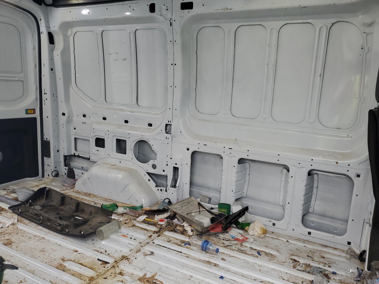 2020 Ford Transit VIN 1FTBR1C80LKB20332 Copart auction photo, rear end damage thumbnail 11
