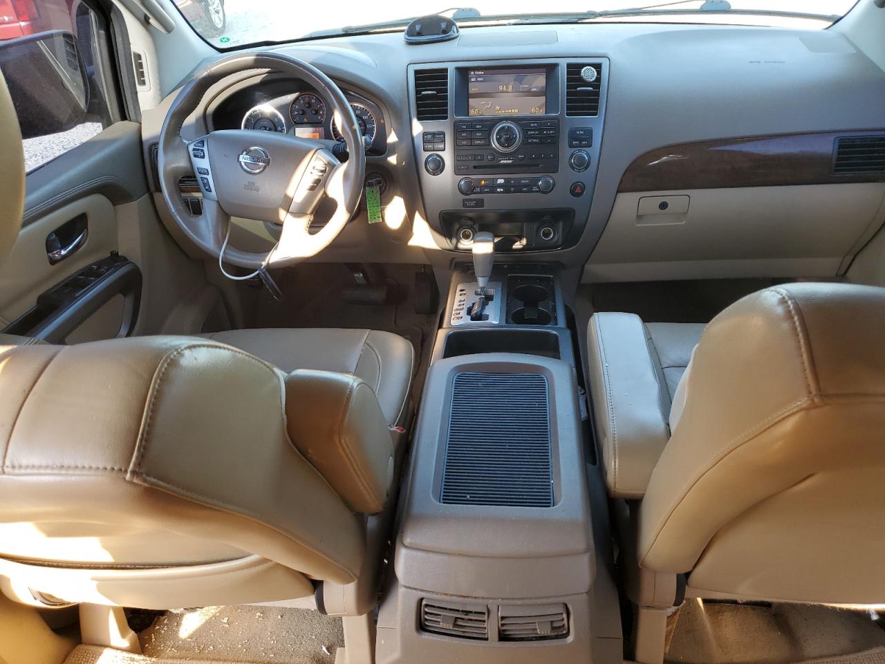 2015 Nissan Armada VIN 5N1BA0NDXFN610948 Copart auction photo, all over damage thumbnail 8