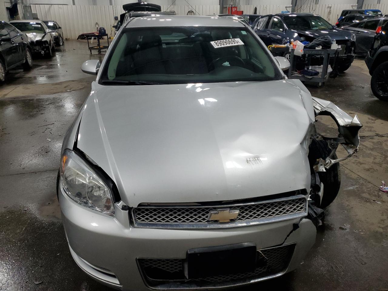 2012 Chevrolet Impala VIN 2G1WG5E36C1219973 Copart auction photo, front end damage thumbnail 5