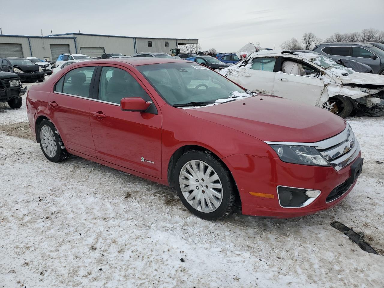 2012 Ford Fusion VIN 3FADP0L33CR176442 Copart auction photo, mechanical / minor dent/scratches damage thumbnail 4
