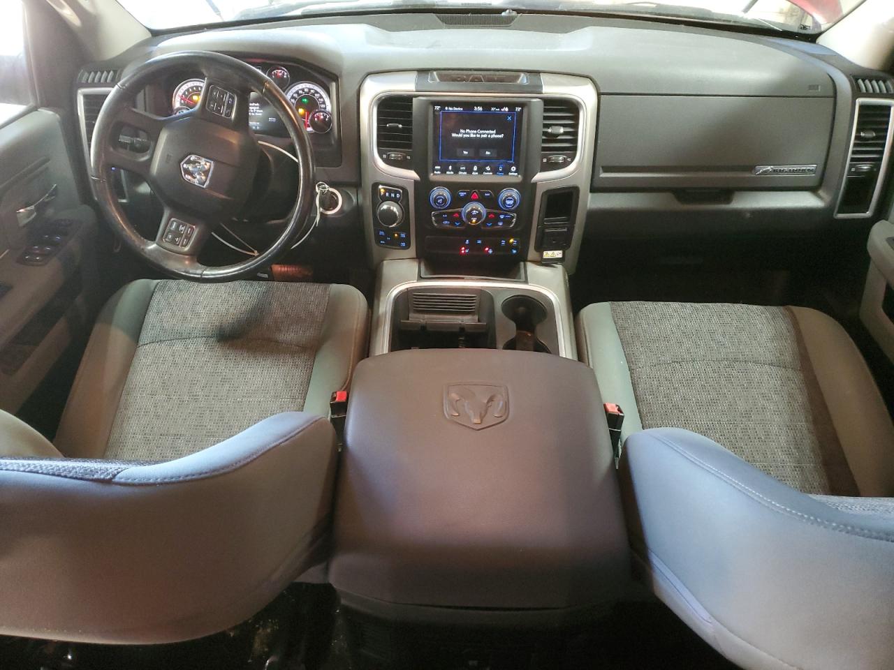 2018 RAM 1500 VIN 1C6RR7LT1JS313812 Copart auction photo, front end damage thumbnail 8