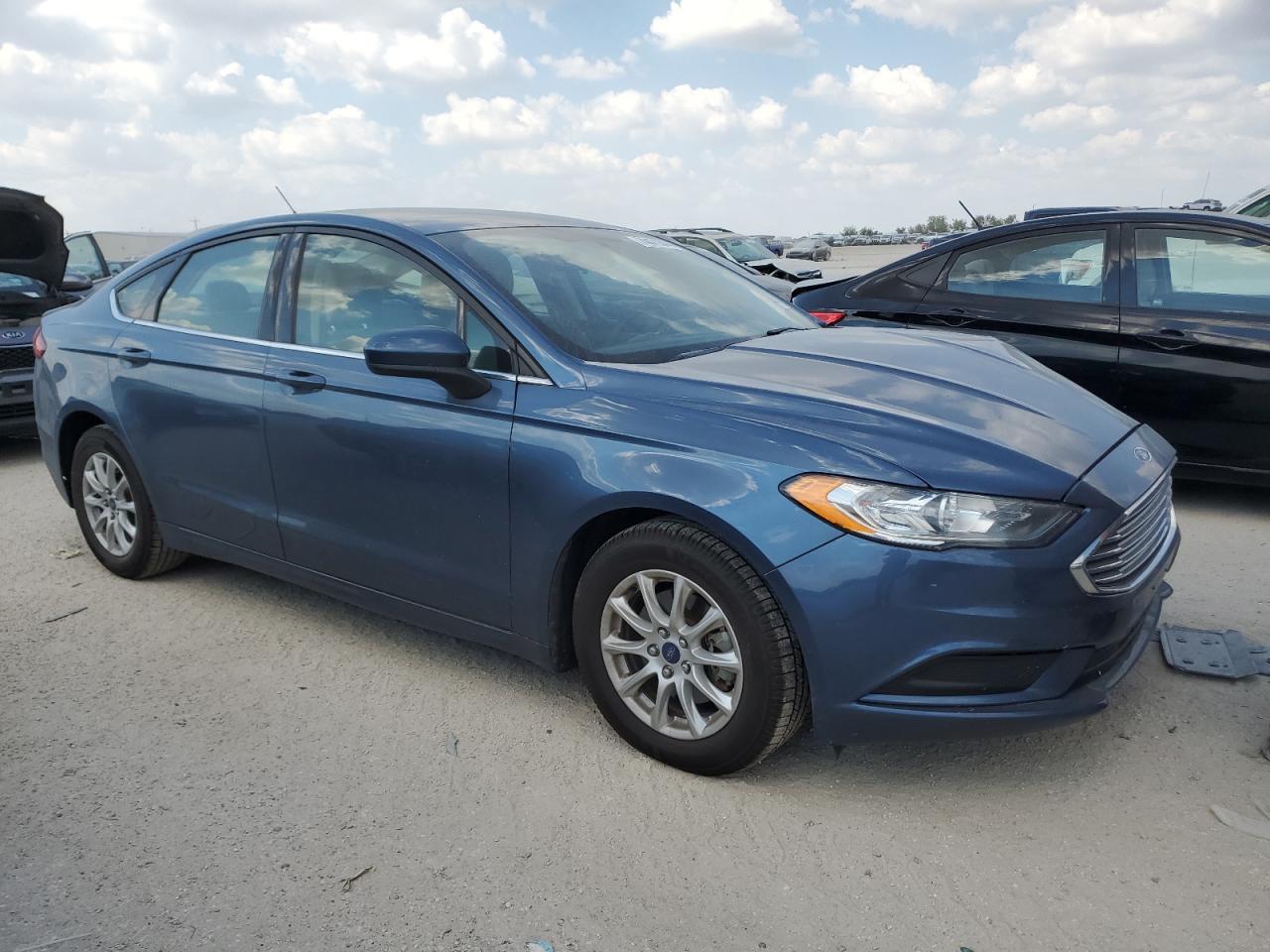 2018 Ford Fusion VIN 3FA6P0G77JR186443 Copart auction photo, front end / minor dent/scratches damage thumbnail 4