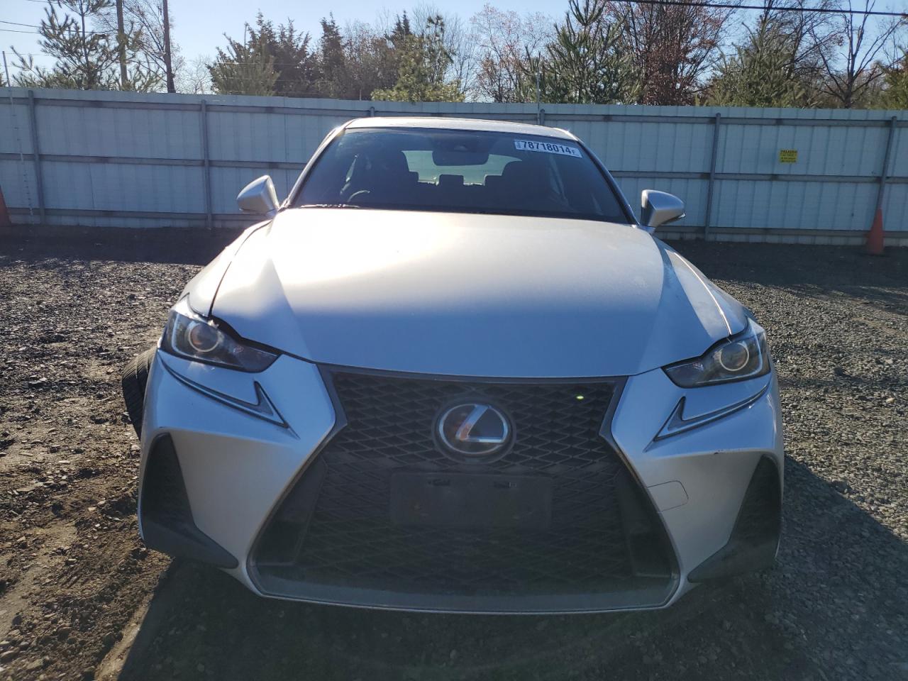 2019 Lexus IS VIN JTHC81D23K5037829 Copart auction photo, side / undercarriage damage thumbnail 5