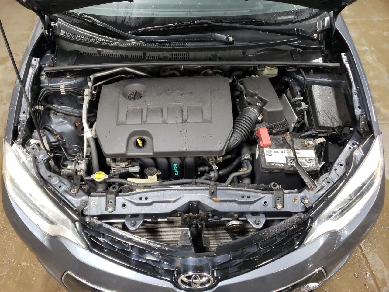 2016 Toyota Corolla VIN 2T1BURHE1GC496301 Copart auction photo, rear end damage thumbnail 11