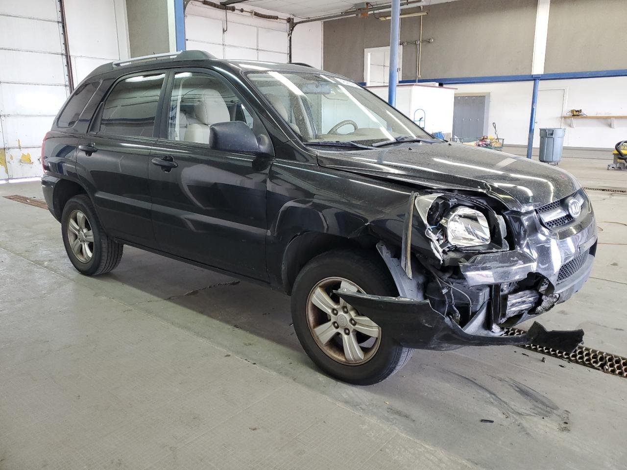 2009 KIA Sportage VIN KNDJF724397602939 Copart auction photo, front end damage thumbnail 4