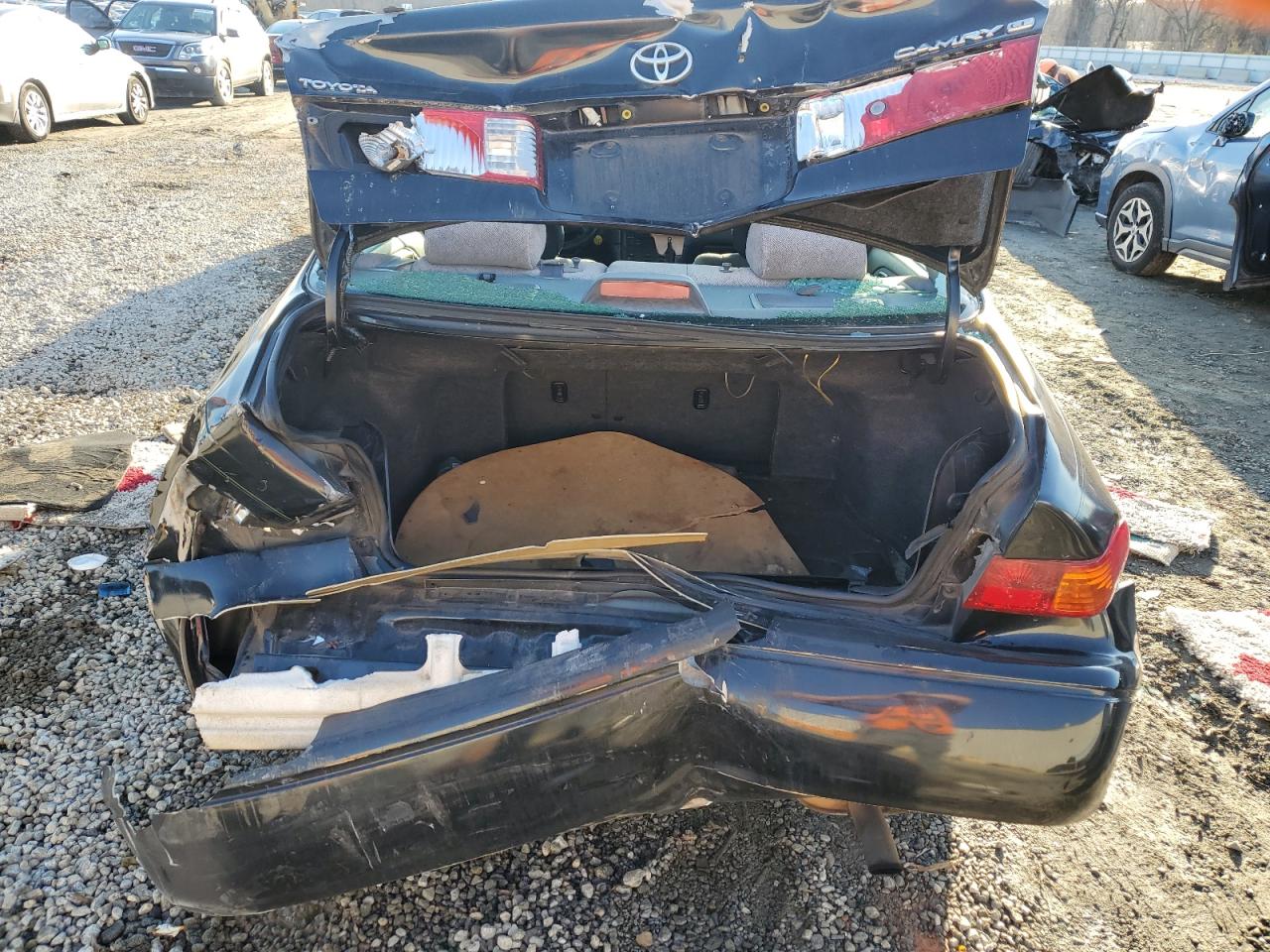2000 Toyota Camry VIN 4T1BG22K9YU759180 Copart auction photo, rear end damage thumbnail 6