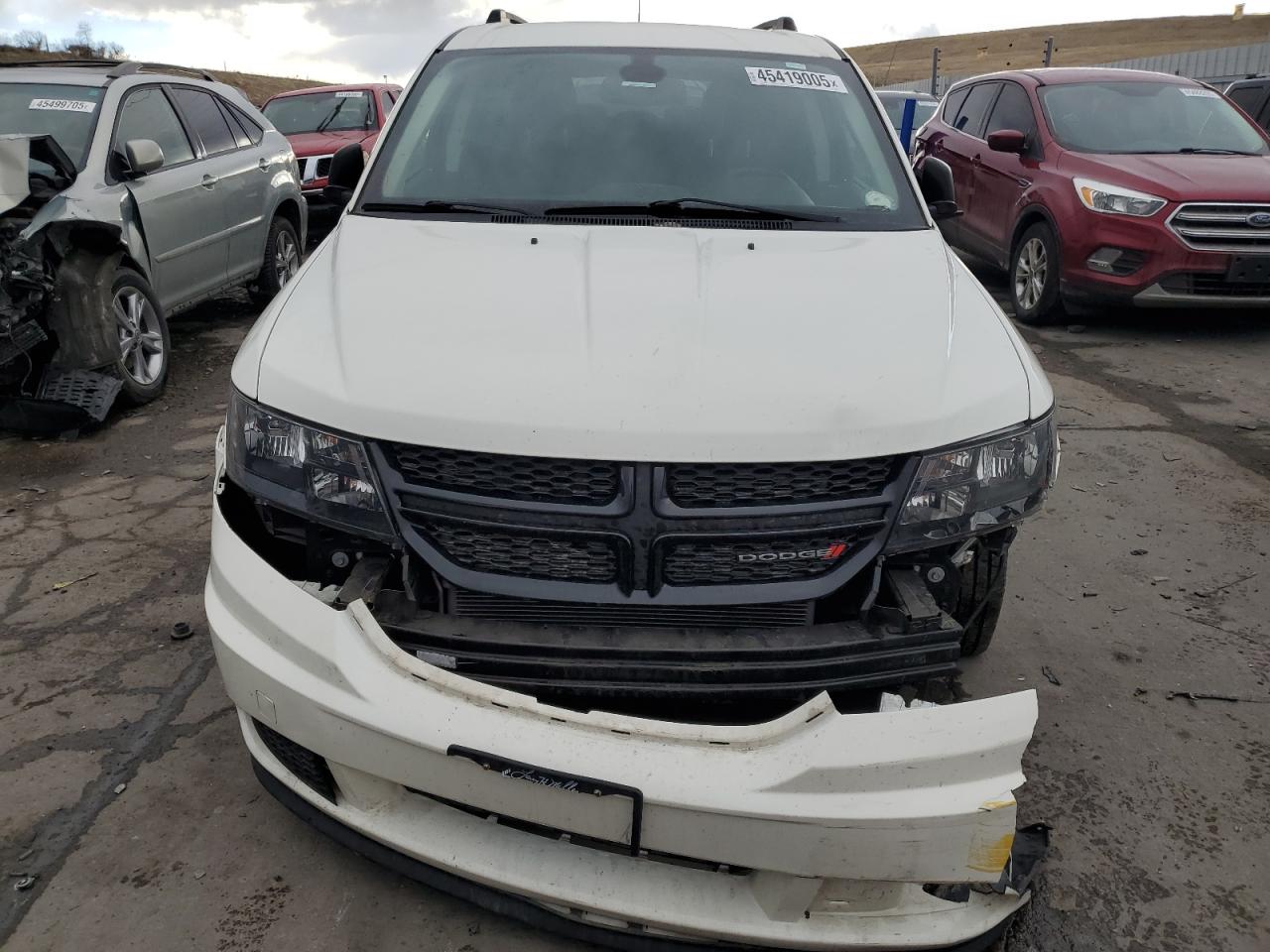 2020 Dodge Journey VIN 3C4PDCAB6LT278414 Copart auction photo, front end damage thumbnail 5