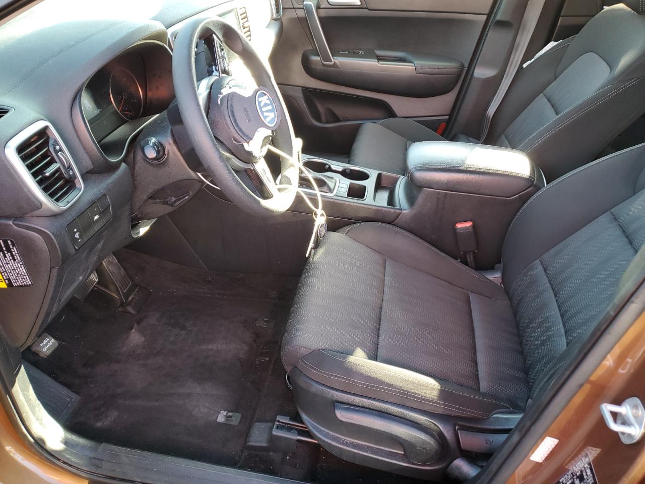 2021 KIA Sportage VIN KNDPM3AC0M7852357 Copart auction photo, front end damage thumbnail 7