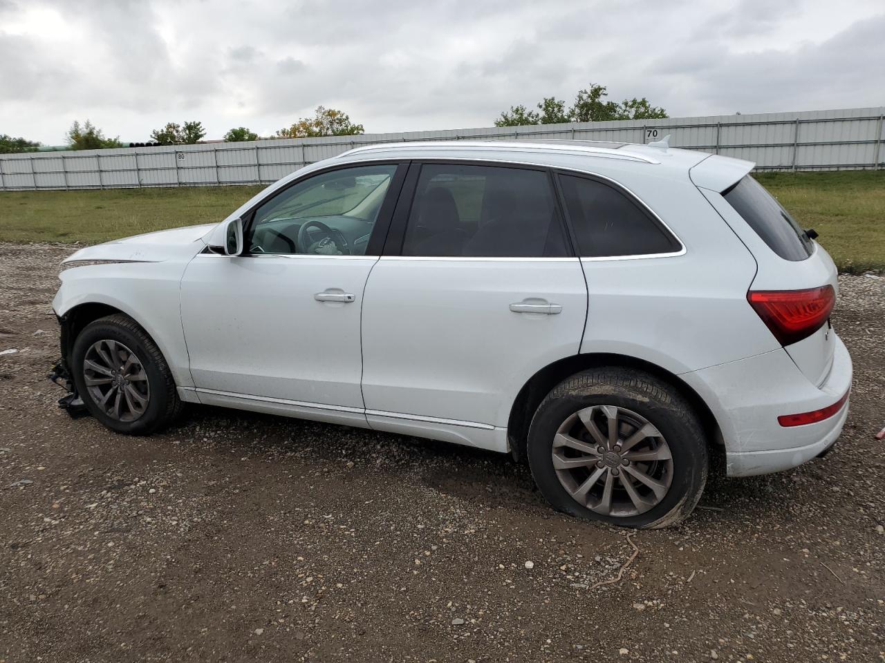 2015 Audi Q5 VIN WA1LFAFPXFA114543 Copart auction photo, front end / side damage thumbnail 2