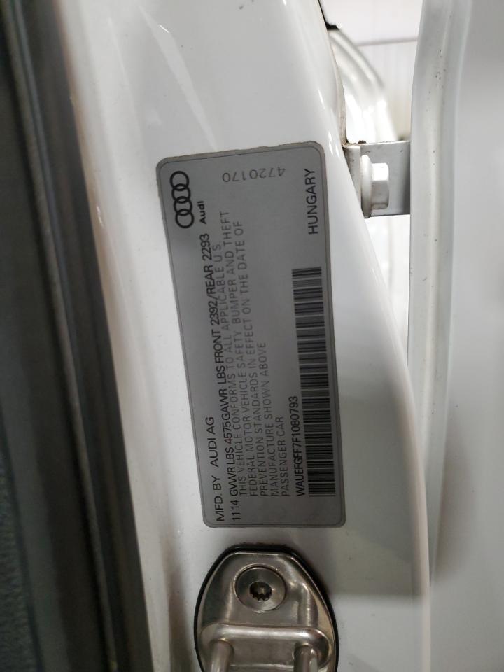 2015 Audi A3 VIN WAUEFGFF7F1080793 Copart auction photo, front end damage thumbnail 15