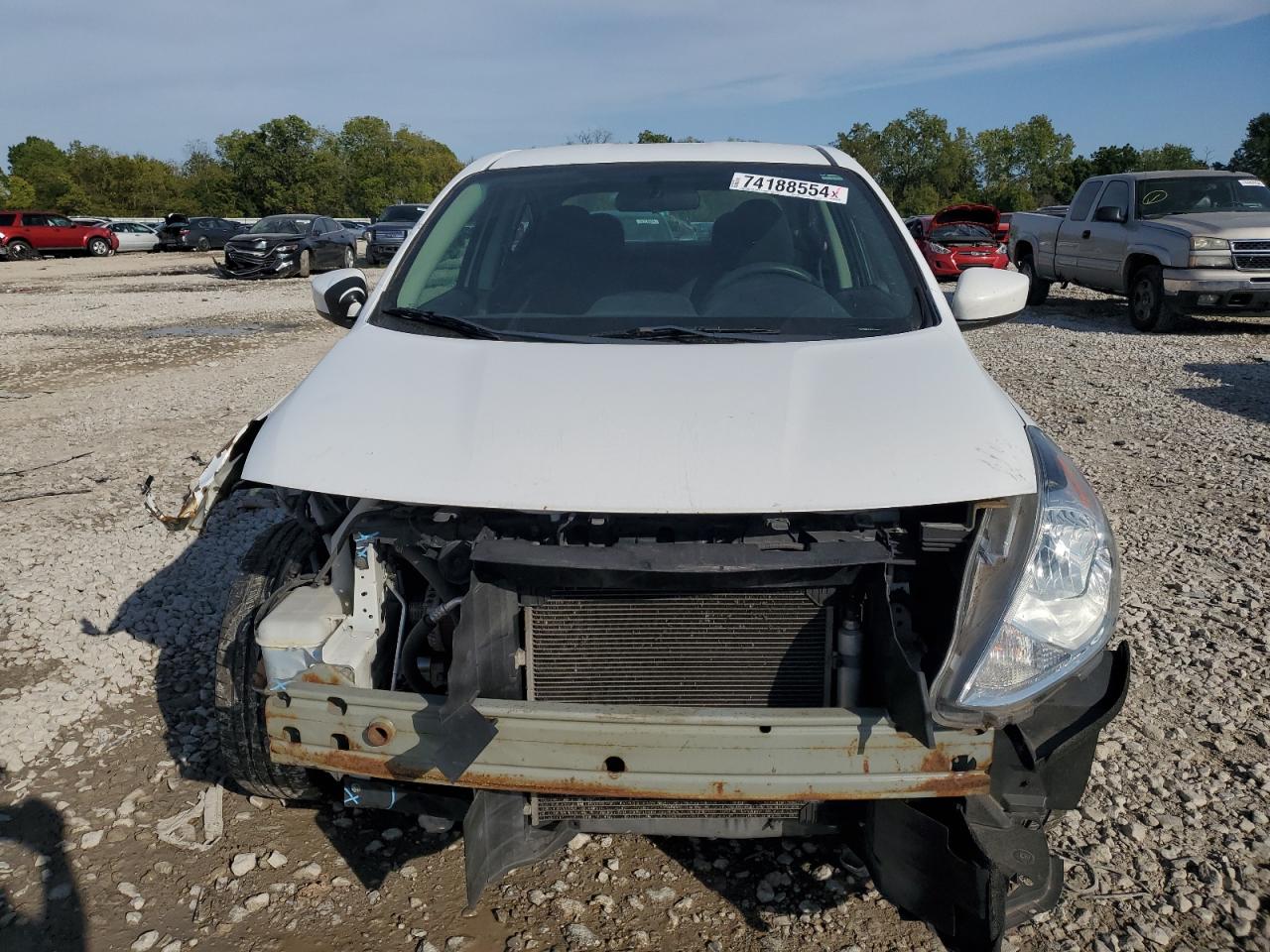 2016 Nissan Versa VIN 3N1CN7AP1GL820333 Copart auction photo, front end damage thumbnail 5