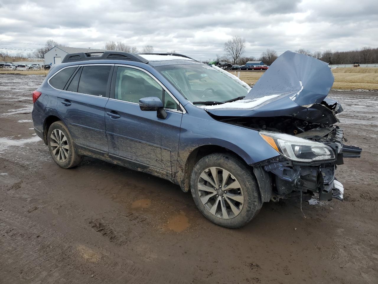 2015 Subaru Outback VIN 4S4BSBNC1F3265305 Copart auction photo, front end damage thumbnail 4