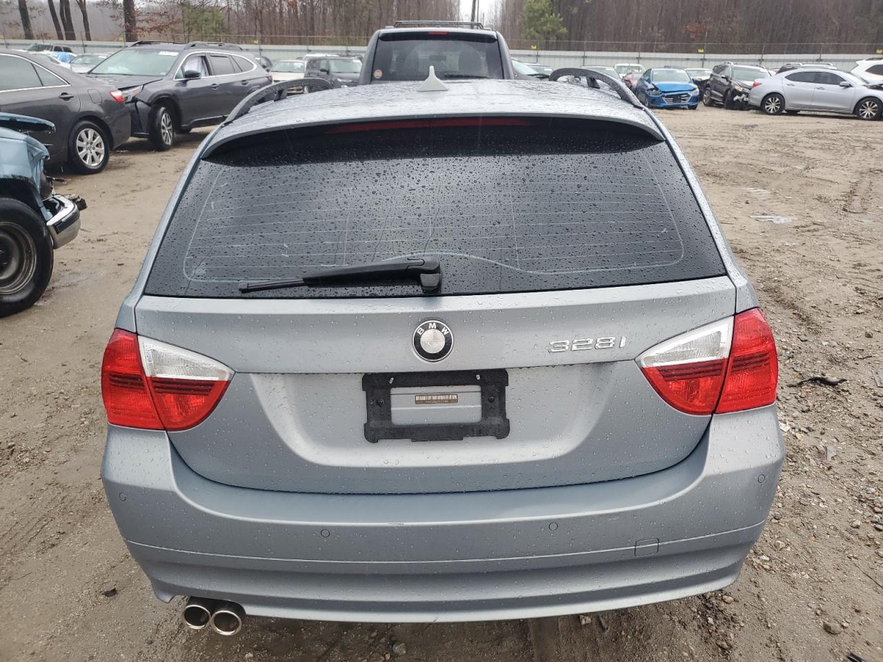 2007 BMW 3er VIN WBAVS13577FX15083 Copart auction photo, front end / undercarriage damage thumbnail 6