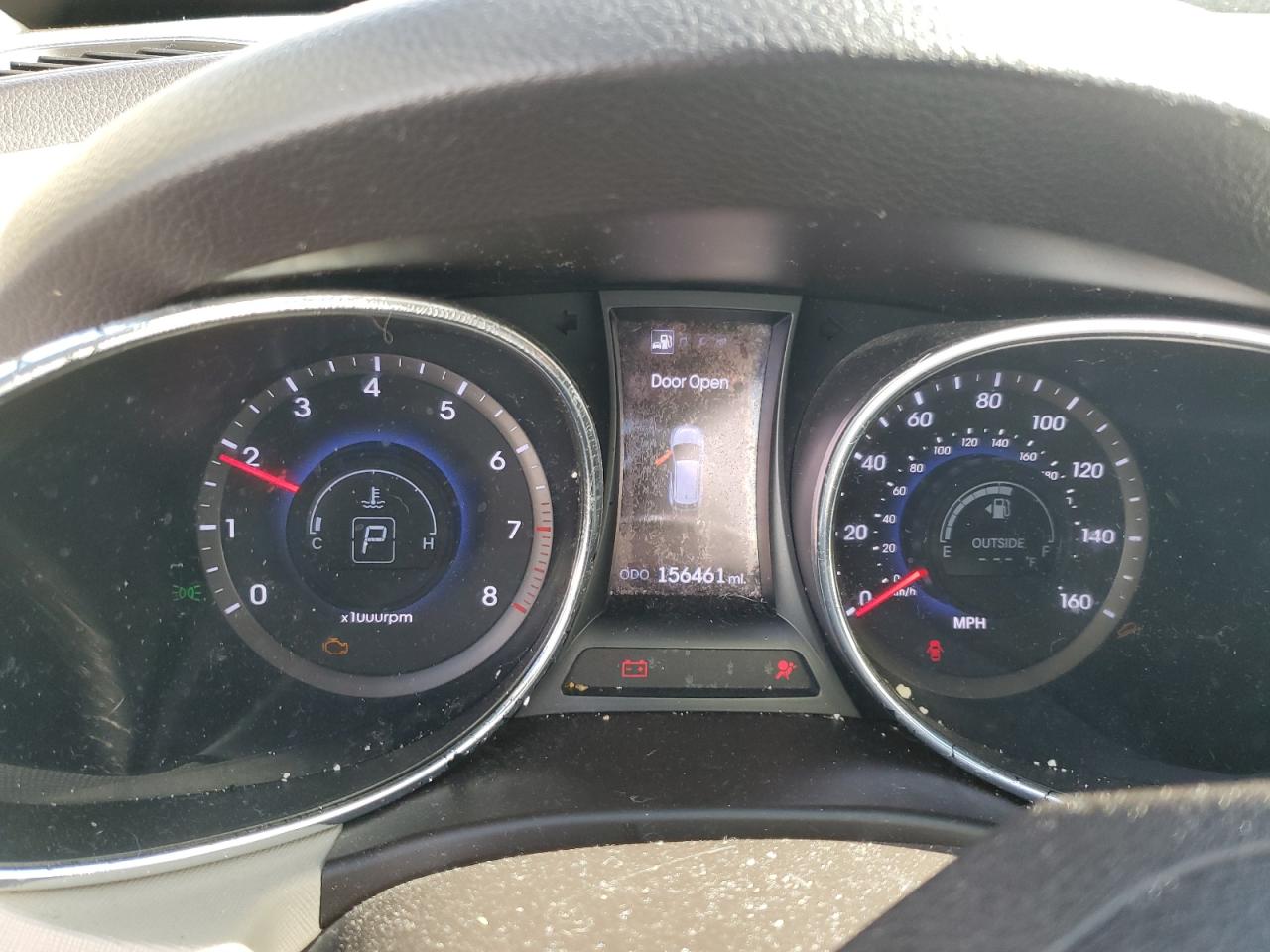 2013 Hyundai Santa Fe VIN 5XYZU3LA9DG034374 Copart auction photo, front end / minor dent/scratches damage thumbnail 9