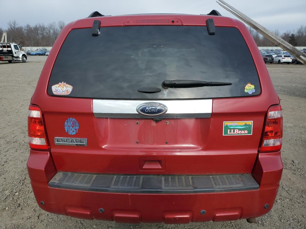 2011 Ford Escape VIN 1FMCU9E78BKB08994 Copart auction photo, normal wear damage thumbnail 6