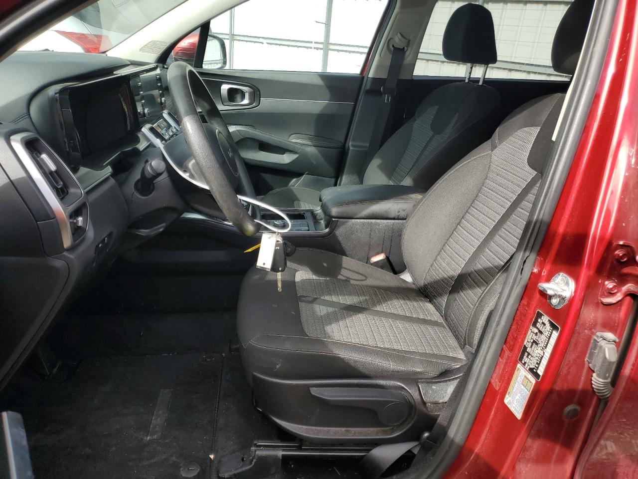 2022 KIA Sorento VIN 5XYRG4LCXNG078691 Copart auction photo, all over damage thumbnail 7