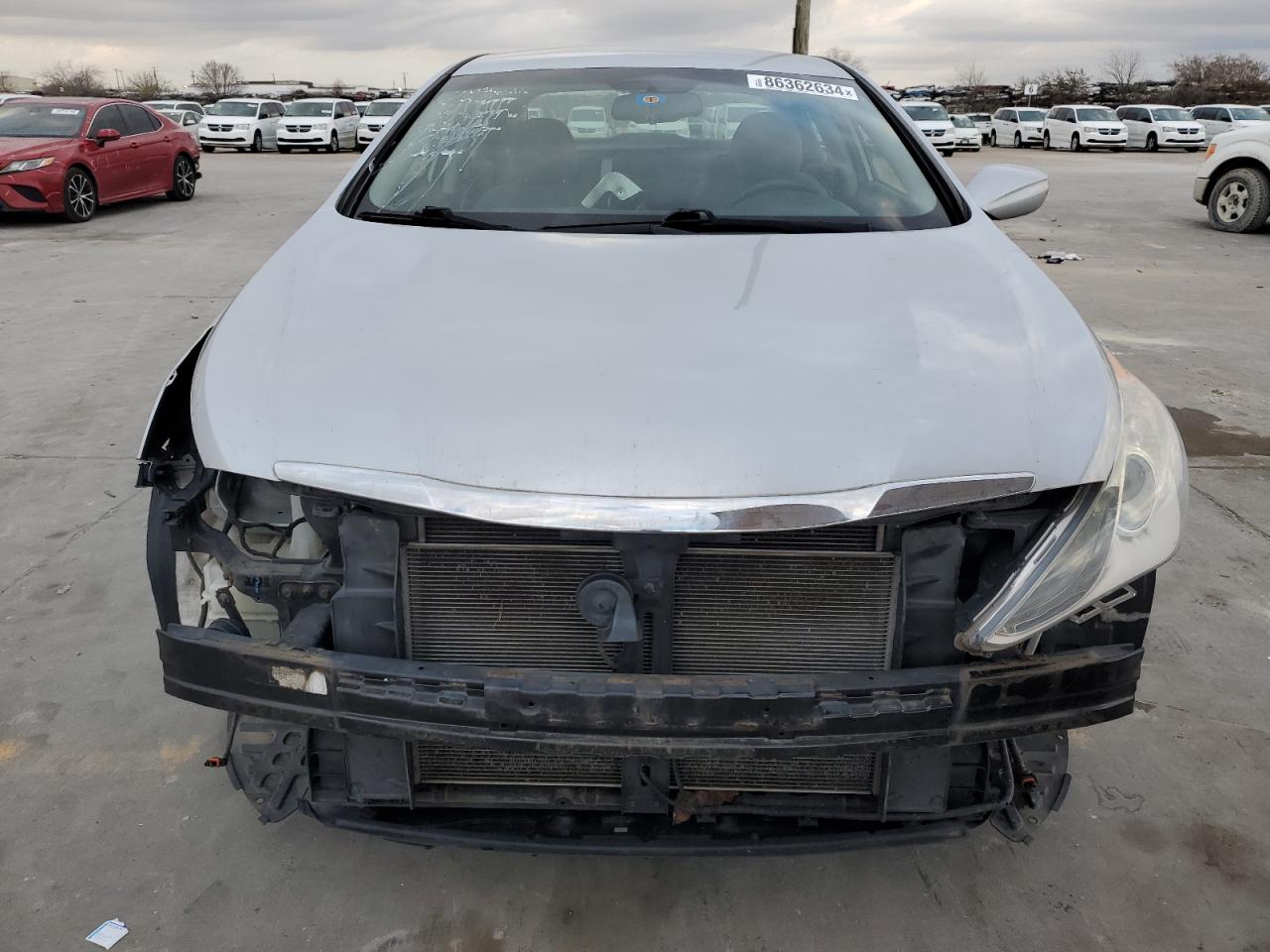 2013 Hyundai Sonata VIN 5NPEB4AC6DH755761 Copart auction photo, all over damage thumbnail 5