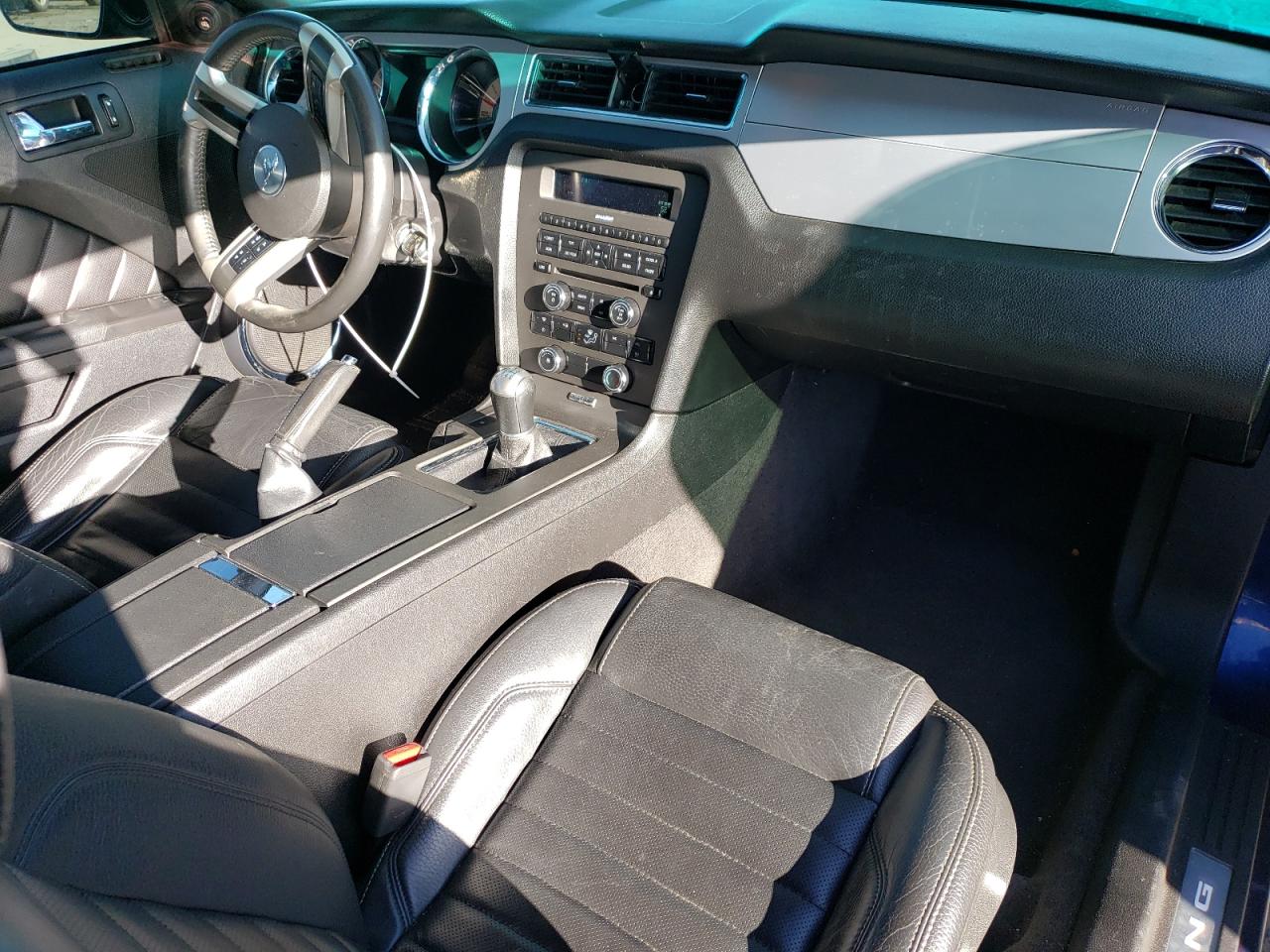 2011 Ford Mustang VIN 1ZVBP8CF2B5150018 Copart auction photo, front end / side damage thumbnail 8