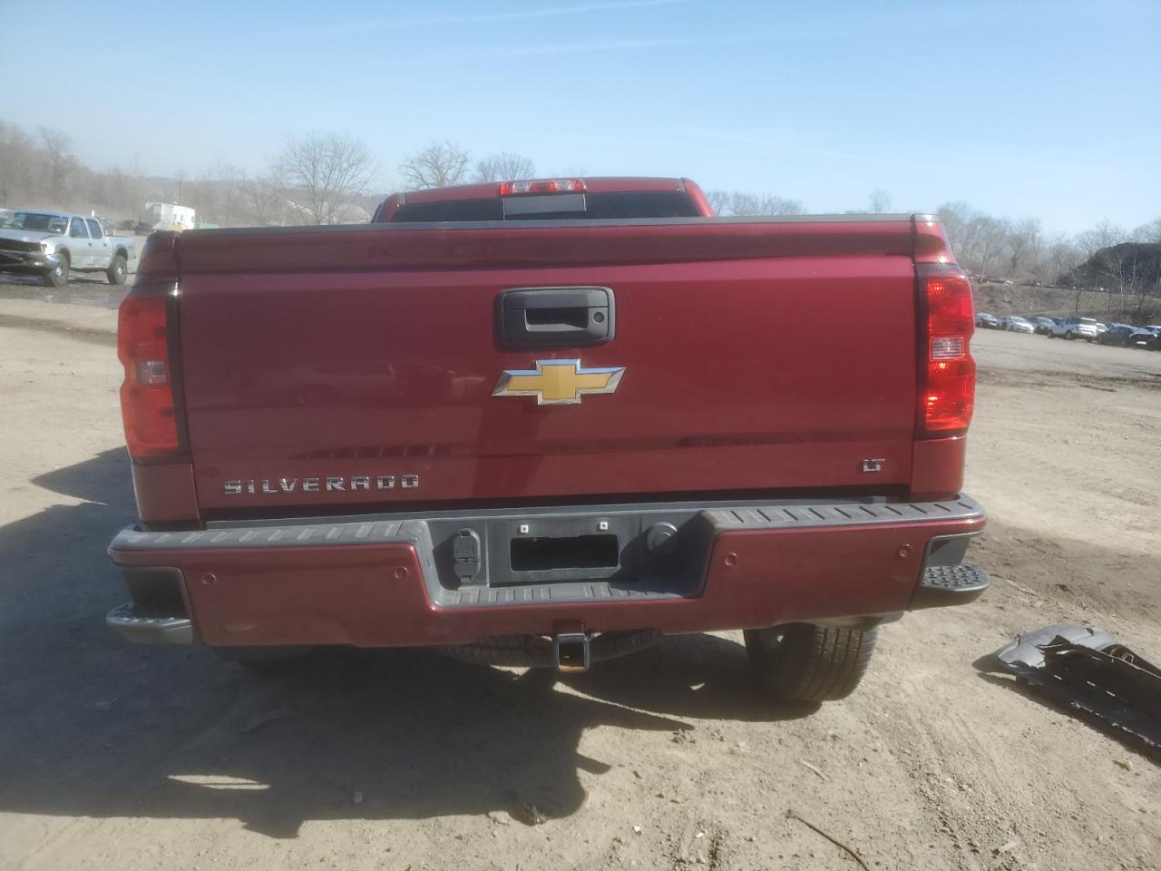 2016 Chevrolet Silverado VIN 1GCVKREC7GZ422117 Copart auction photo, front end / side damage thumbnail 6