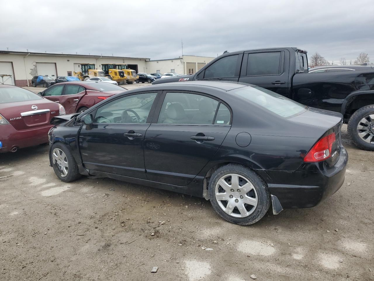 2008 Honda Civic VIN 1HGFA16588L076979 Copart auction photo, front end / minor dent/scratches damage thumbnail 2