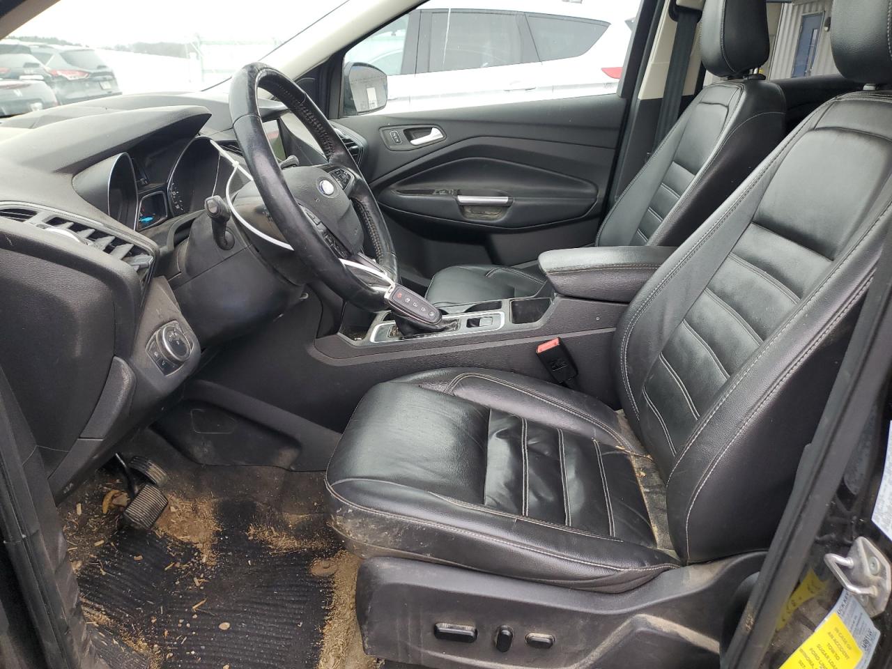 2019 Ford Escape VIN 1FMCU9J91KUA53168 Copart auction photo, front end / side damage thumbnail 7