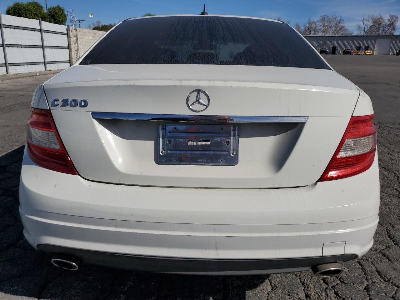 2011 Mercedes-Benz C-klasse VIN WDDGF5EBXBR151386 Copart auction photo, front end damage thumbnail 6