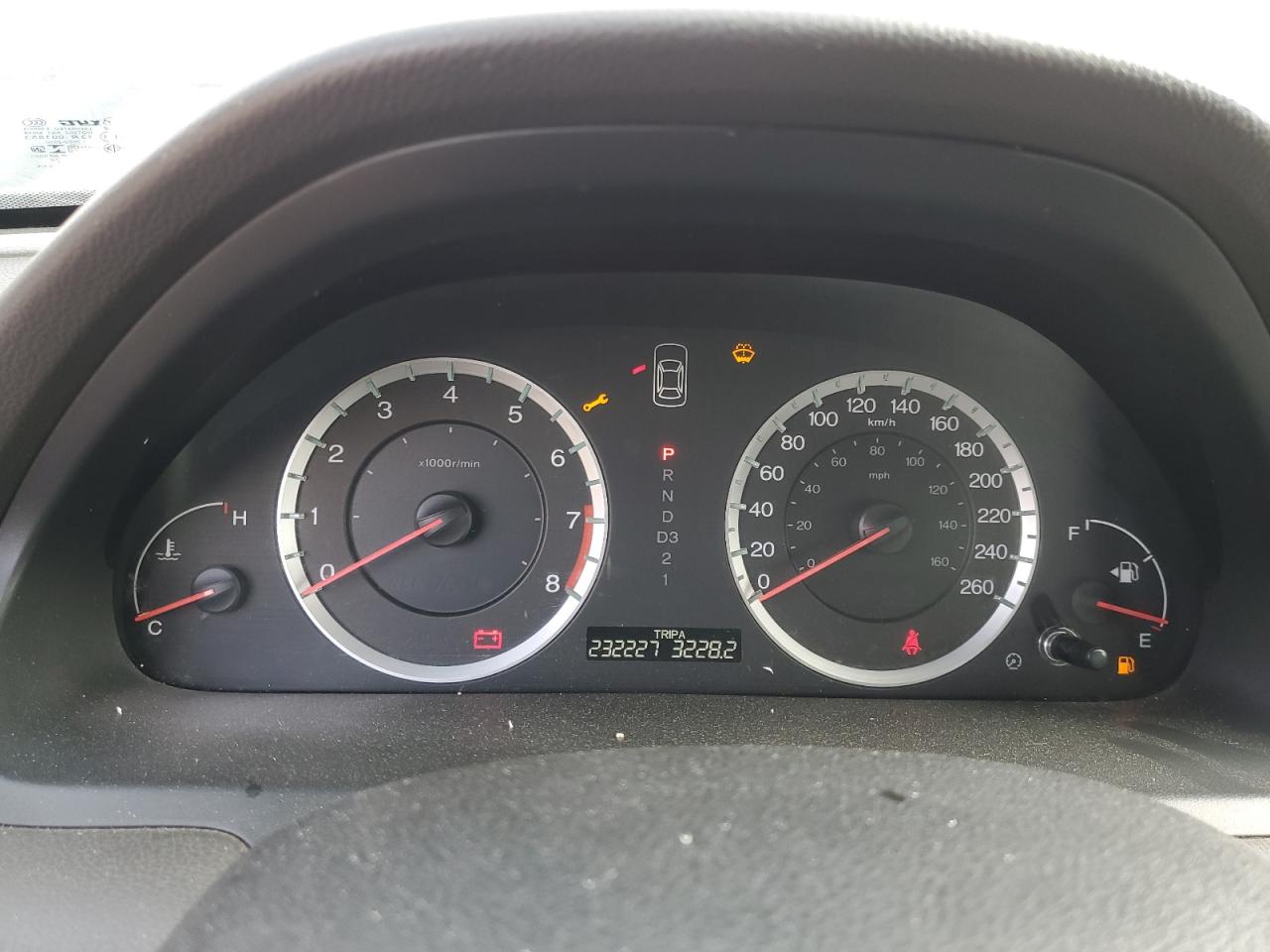 2009 Honda Accord VIN 1HGCP26389A805002 Copart auction photo, front end damage thumbnail 9