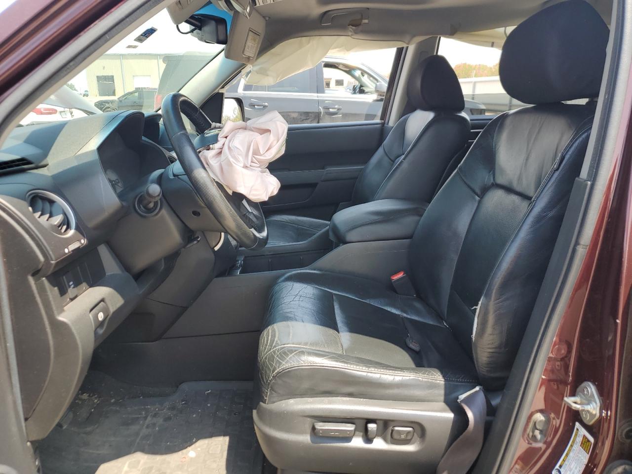 2011 Honda Pilot VIN 5FNYF4H57BB091653 Copart auction photo, front end / side damage thumbnail 7